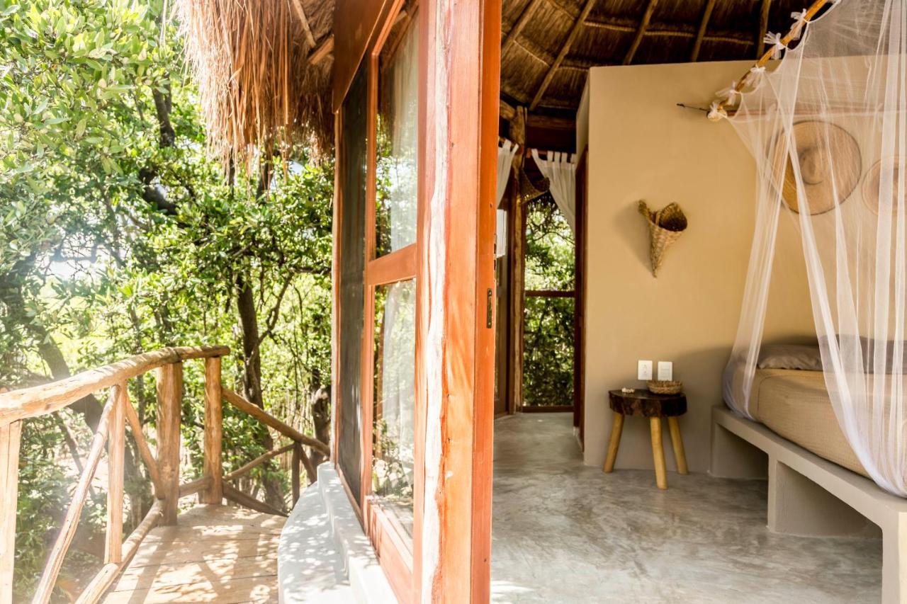 Mamasan Treehouses & Cabins Tulum Zewnętrze zdjęcie