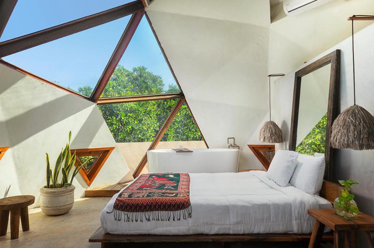 Mamasan Treehouses & Cabins Tulum Zewnętrze zdjęcie