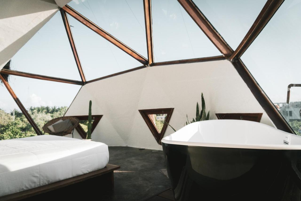 Mamasan Treehouses & Cabins Tulum Zewnętrze zdjęcie
