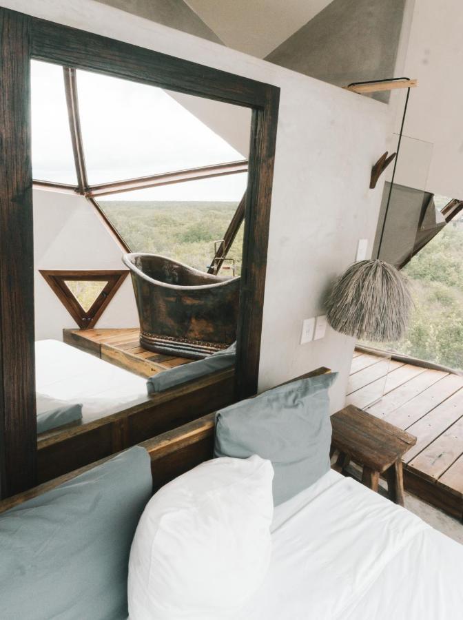 Mamasan Treehouses & Cabins Tulum Zewnętrze zdjęcie